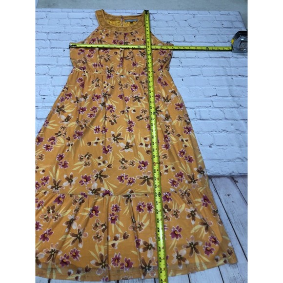 Daniel Rainn Women Sleeveless Floral Dress Size Large Polyester Blend B232 -9 - Picture 7 of 13